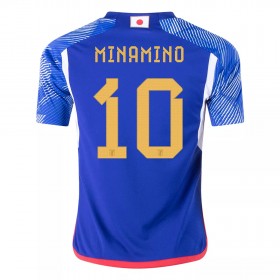 Goedkope Japan MINAMINO 10 Thuisshirt World Cup 2022